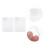 12 Pcs Adhesive Silicone Drum Dampeners Transparent 11