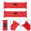 2Pièces Pince Dénudeuse Portable ABS Rouge Multi-Usage Pour Câbles 7