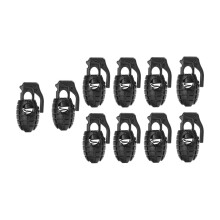 18Stk Langlebige Schnürsenkel Halter Für Sneaker Und Stiefel