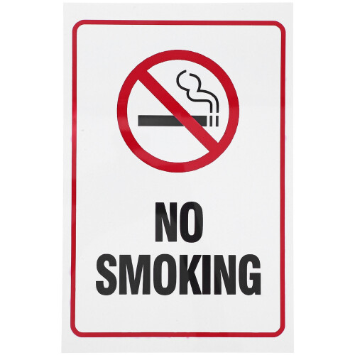 1Xno Smoking En Aluminium Pour Maison Extérieur 2