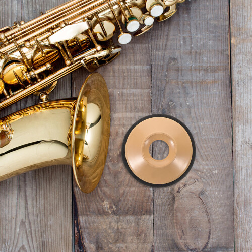 Sax Geluiddemper ABS Rond Ontwerp Voor Stille Sessies 2