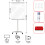 Mobile flipchart whiteboard dry erase magnetic surface 100x70 cm 2