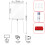 Flipchart whiteboard dry erase magnetic surface 100x70 cm 2
