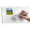 Flipchart whiteboard dry erase magnetic surface 100x70 cm 7
