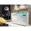 Creative Furniture Aether 155cm Sideboard LED - White Gloss Doors 6