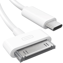30 Pin to Type C Data Charging Cable Apple iPhone 3G 4 4s iPad Ipod Classic 1M