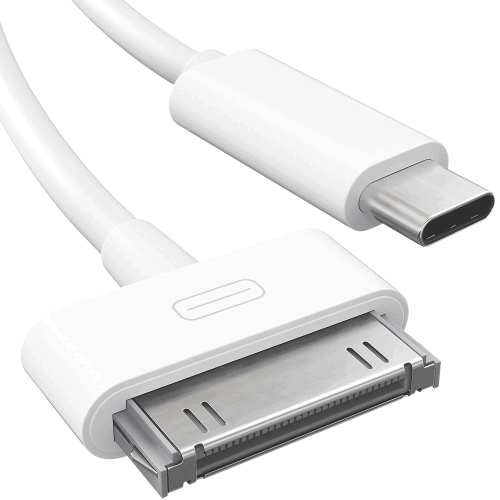 30 Pin to Type C Data Charging Cable Apple iPhone 3G 4 4s iPad Ipod Classic 1M