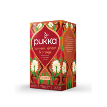 Pukka Turmeric Ginger Orange Tea Bags Organic (Pack of 20)
