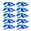 Archery Arrow Nock Set 100pcs Light Weight Plastic Inserts for 6.2mm ID 1