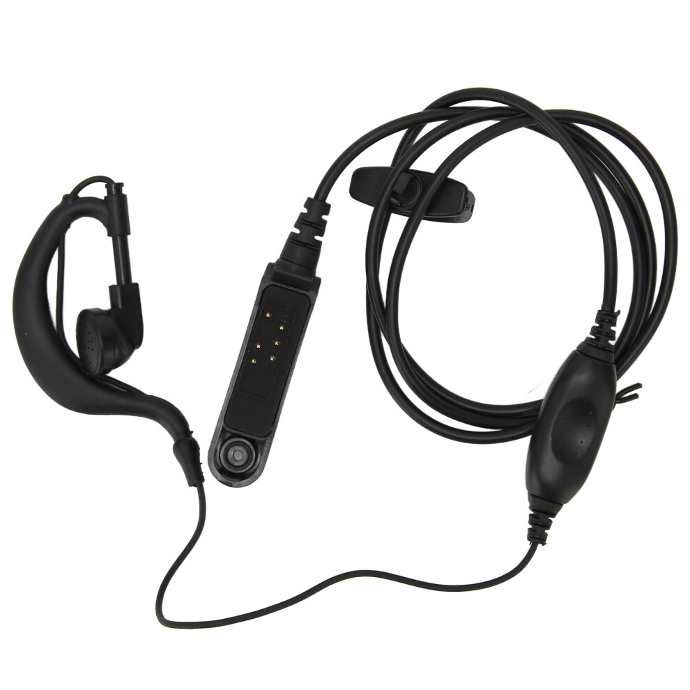 G Shape Waterproof Walkie Talkie Earpiece For Bf Uv9r A58 9700 120Cm Mic 4951353375764