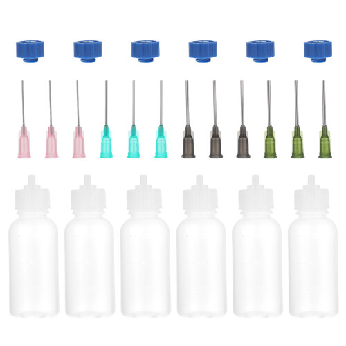 1 set duurzame smeermiddelflesjes voor naaimachine - plastic 2