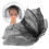 1Stk Schwarzer Bridal Veil Netzstoff Haarschmuck 7