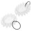 2 sets nagelkleurdisplays , 160 stuks, transparant 8