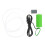 1Set USB Aquarium Luchtpomp , Silicone Oxygeneraator 3