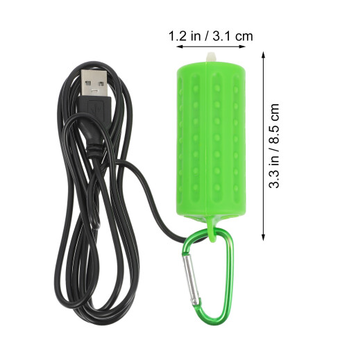 1Set USB Aquarium Luchtpomp , Silicone Oxygeneraator 1