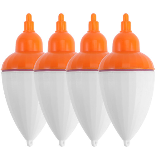set van 4 visdrijvers abs drijvers 50 g wit