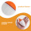 set van 4 visdrijvers abs drijvers 50 g wit 9