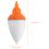 set van 4 visdrijvers abs drijvers 50 g wit 2