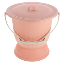 draagbare toiletpot plastic voor volwassenen thuis kampeertoilet