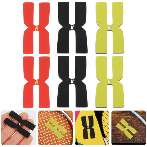 6 siliconen gewichtsstrips voor tennisracket 2