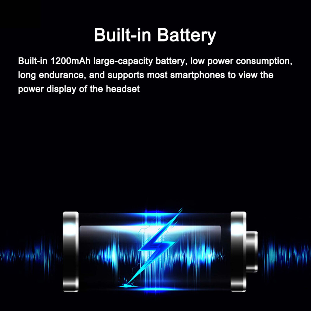 Motorcycle Helmet Headset Bt5.1 Noise Reduction Waterproof 1200Mah 8201353380258