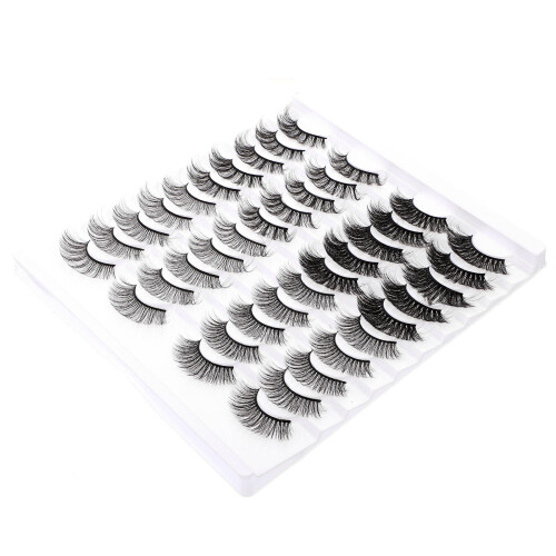 20Paren Realistische Zwarte Valse Makeup 1