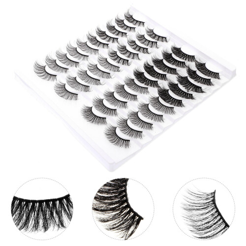 20Paren Realistische Zwarte Valse Makeup 2