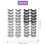 20Paren Realistische Zwarte Valse Makeup 7