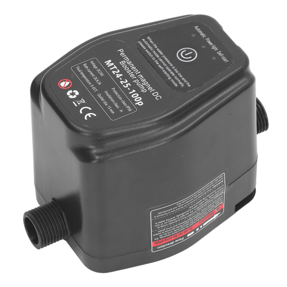 100W 24V Brushless Dc Booster Pump For Irrigation, Ip56, Black 3641353384200