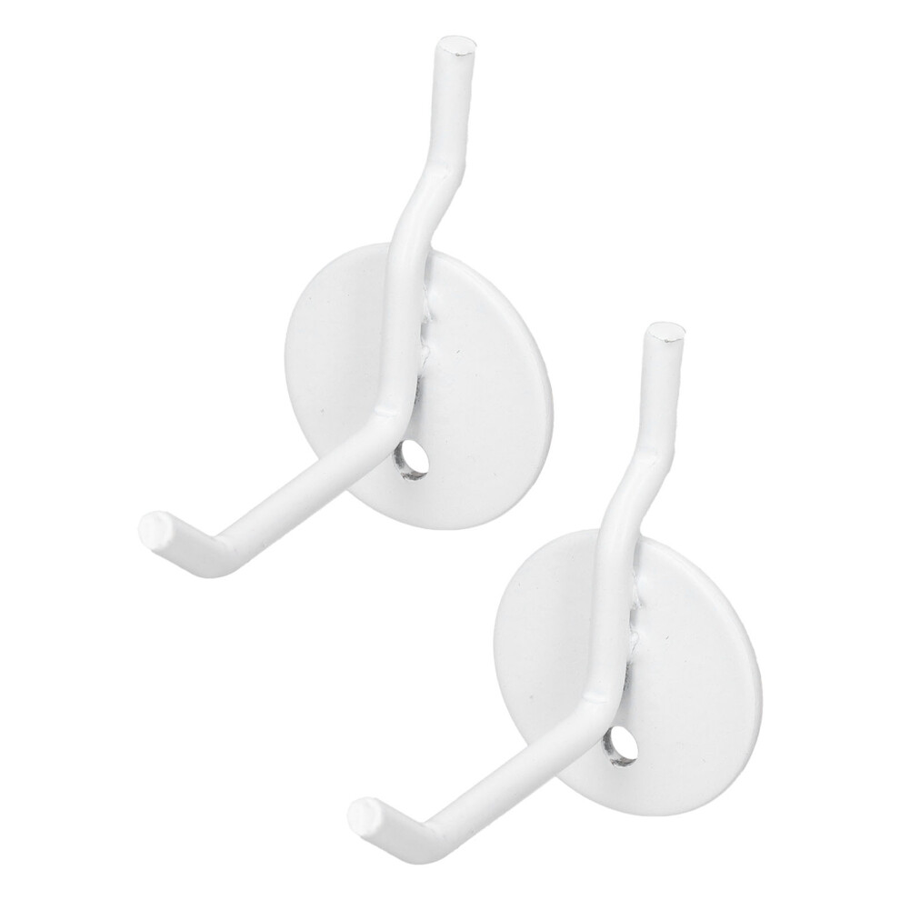 Metal Pegboard Hooks 2Pcs - Easy Install & Durable For Outdoor Use 5051353384489
