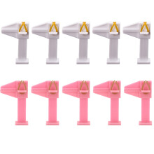 10 nageltips voor UV-gel acrylverlenging met speldjes