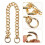 dames tas ketting zinklegering schouderriem mode vervanging 5