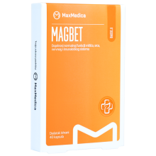 MaxMedica MAGBET Magnesium Vitamin B Complex 40Cps