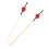 100 Pcs 12 Cm Handmade Flat Beads Cocktail Picks For Fruit Appetizers 1