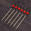 100 Pcs 12 Cm Handmade Flat Beads Cocktail Picks For Fruit Appetizers 3