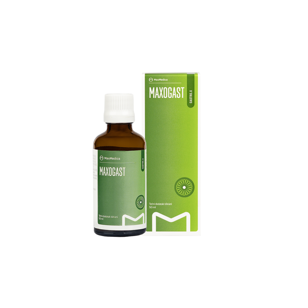 Amazing Herbs Maxmedica Maxogast 50Ml Natural Digestive Support