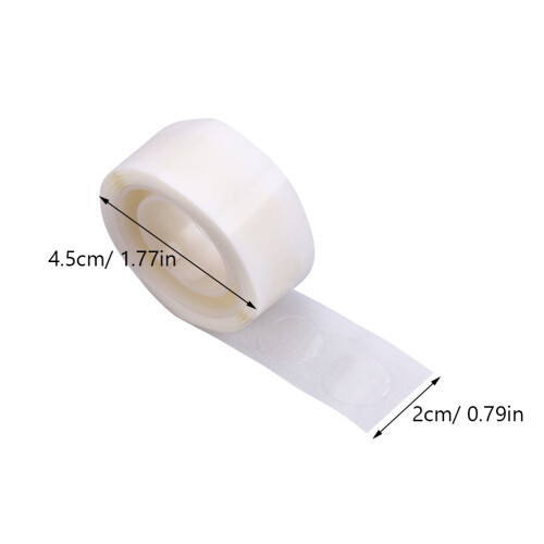 500 Pcs Removable Adhesive Point Tape Sticky Dot Tapes Points Glue 2