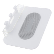 1St Wandhouder Telefoon En Tablet Steun Zelfklevend Wit St+siliconen