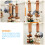 -Resistant Parrot Toy Met Haak Vogelkast 10