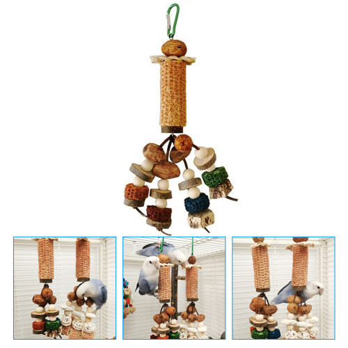 -Resistant Parrot Toy Met Haak Vogelkast 2