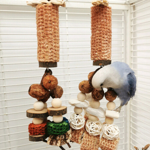 -Resistant Parrot Toy Met Haak Vogelkast 1
