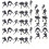 48pcs birthday cake decor picks insert party photo props 3