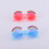 2 Kids Zonnebril Anti-UV Rood + 6