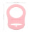 10Pcs Soft Silicone Baby Pacifier Clips Holders Adapter Rings 3