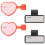 4 lege stethoscoop ID-kaarten, plastic naamlabels met clip 10