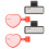 4 lege stethoscoop ID-kaarten, plastic naamlabels met clip 7