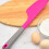 Spatule Silicone Rosé Résistante Souple Pour Cake 7
