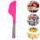 Spatule Silicone Rosé Résistante Souple Pour Cake 6