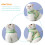 set kat mesh met riempje, schattig puppy , hondenspullen 10