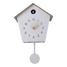 Cuckoo Clock With Chimes And Pendulum, Wall Mounted, Adjustable Pendulum, Time Telling, For Living Room And Bedroom